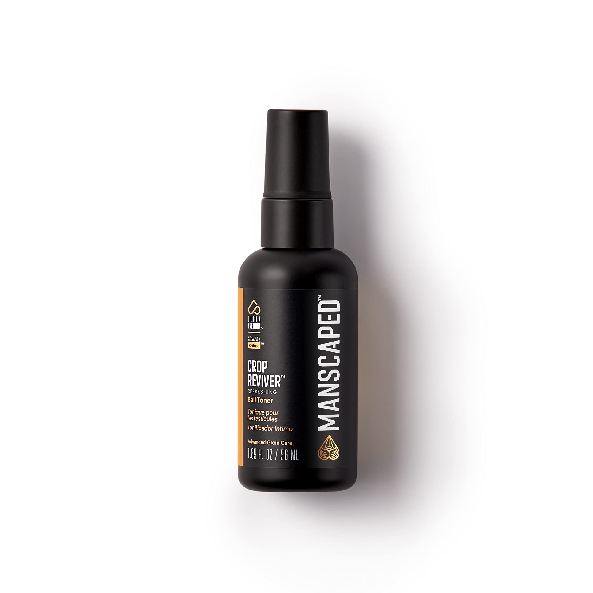 MANSCAPED Crop Reviver - Cooling Men's Groin Toner Spray with Aloe, 56ml