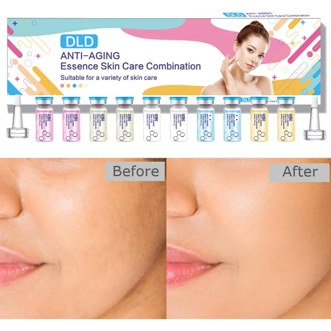 Hyaluronic Acid Serum Ampoule Set for Microneedling - 10pc