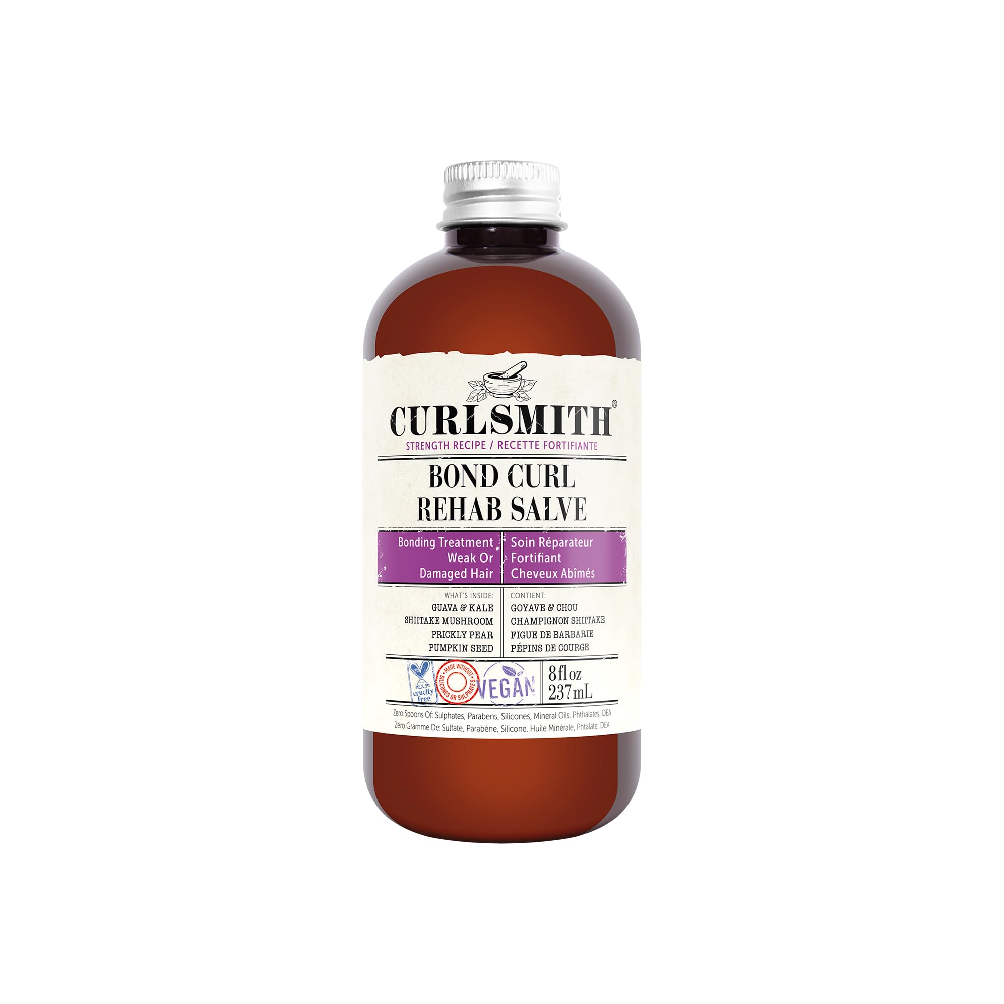 Curlsmith Bond Curl Rehab Salve - Protein Hair Strength Treatment 237ml