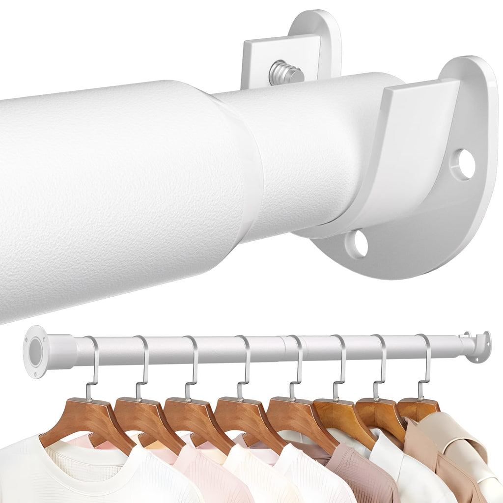 Mavivegue Wardrobe Rail, 33mm Extendable Clothes Rail - image 1