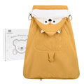 Bebear Universal Baby Carrier Winter Cover | Warm Printed Hoodie Jacket