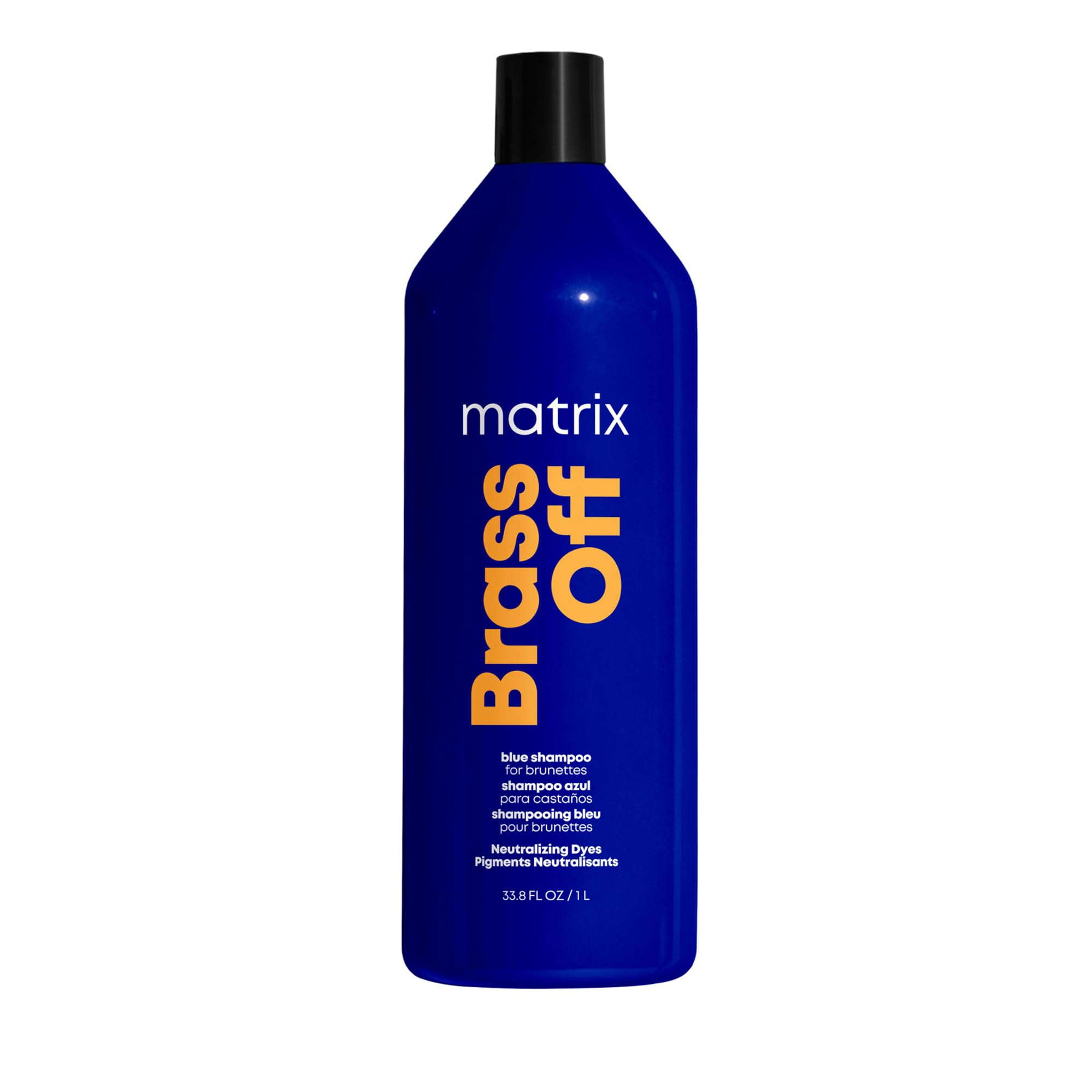 Matrix Total Results Brass Off Blue Toning Shampoo for Orange Undertones