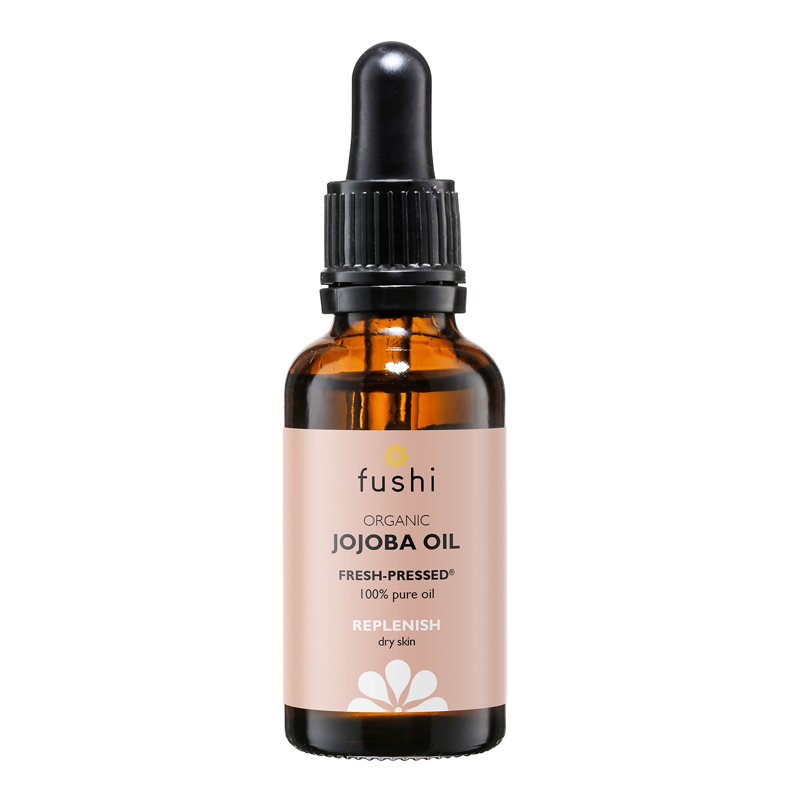 Fushi Organic Jojoba Oil – Cold-Pressed & Unrefined Skin Moisturiser 30ml