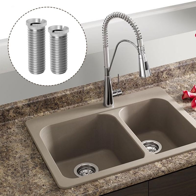 Hollow Screw Sink Silver 70mm Stainless Steel Ceramic Wash Basin Extended Bolt for Kitchen Filter & Wash Basin Strainer Threaded Connector - image 4