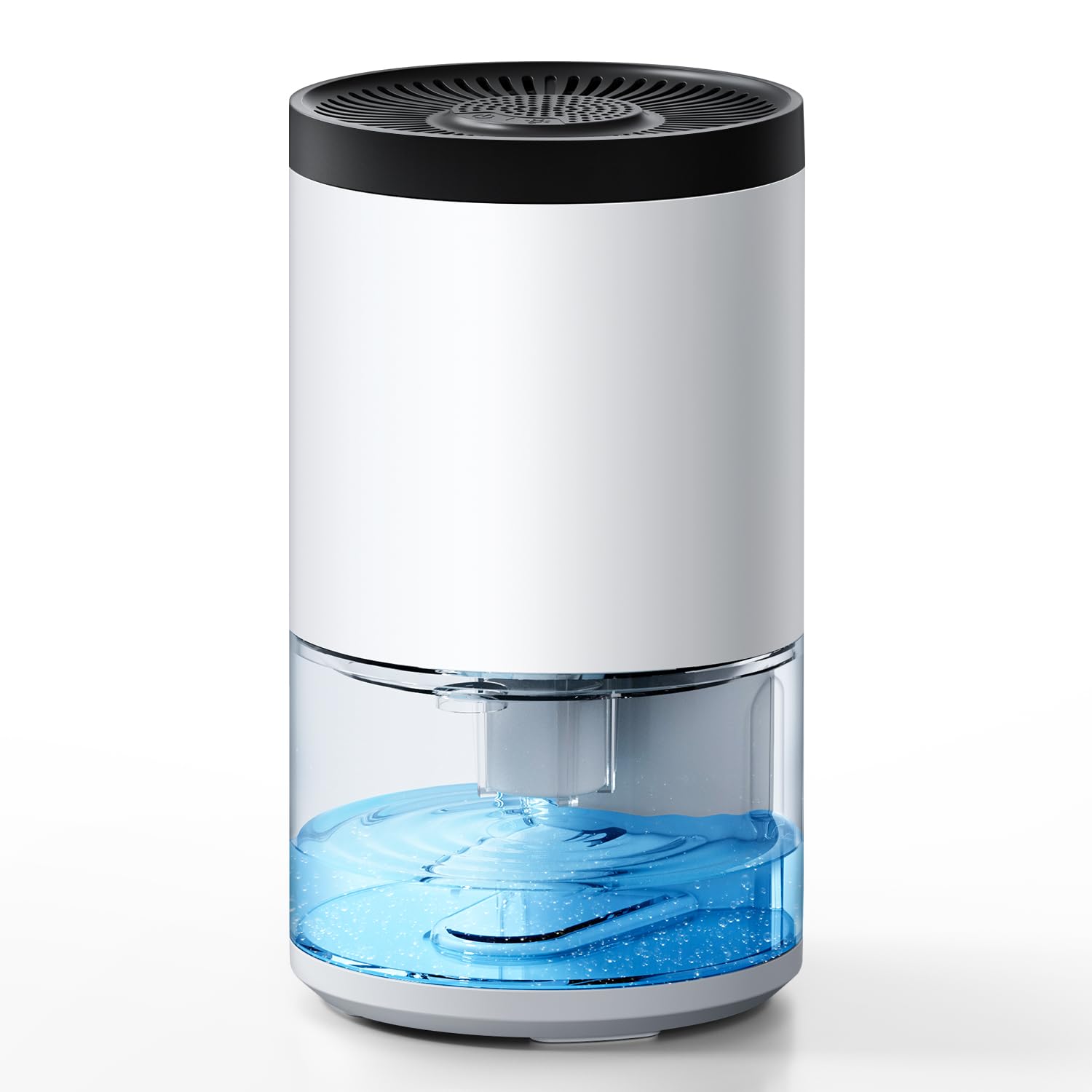 Jonwall Portable Mini Dehumidifier - 1000ml Quiet Electric with LED Light