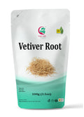 Vetiver Root (Khamare) - 100% Natural Whole Root, 100g