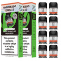 Vaporesso Xros Replacement Pods – 0.6 Ohm Mesh Coils (8 Pack Bundle)