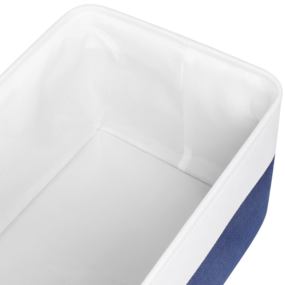 Syeeiex Large Storage Baskets for Shelves with Leather Handle, - image 4