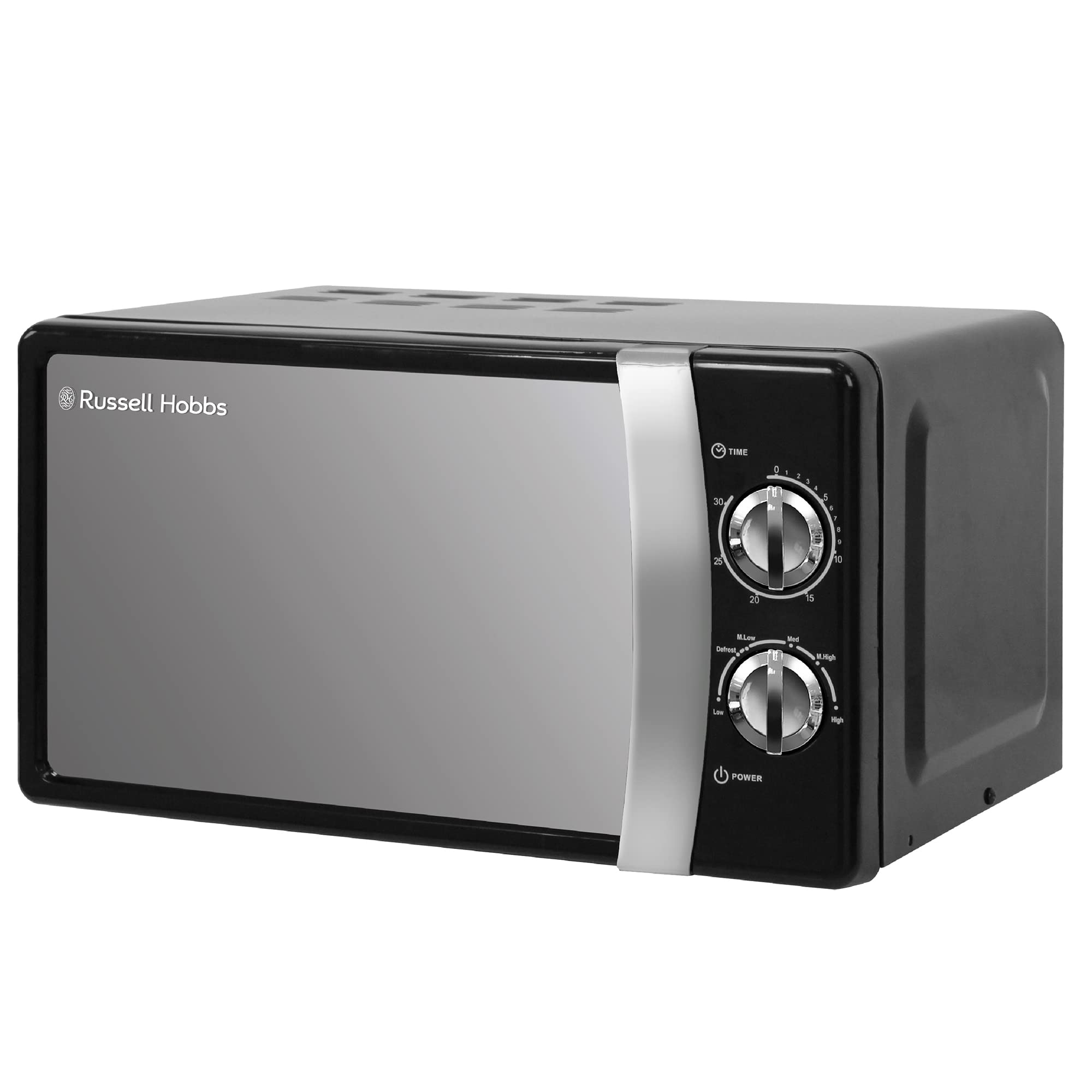 Russell Hobbs RHMM701B 700W Solo Manual Microwave - 17L Black