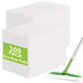 LOPYXBR 300 Count Flash Speed Mop Dry Pads | Wood Pulp Floor Wipes