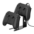 JOYTORN Steam Controller Compatible Controller Stand, Double-Tier Controller Display Stand, Metal Desktop Organiser