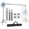 HolaDream 7x10ft Backdrop Stand Kit | Adjustable Photography Frame