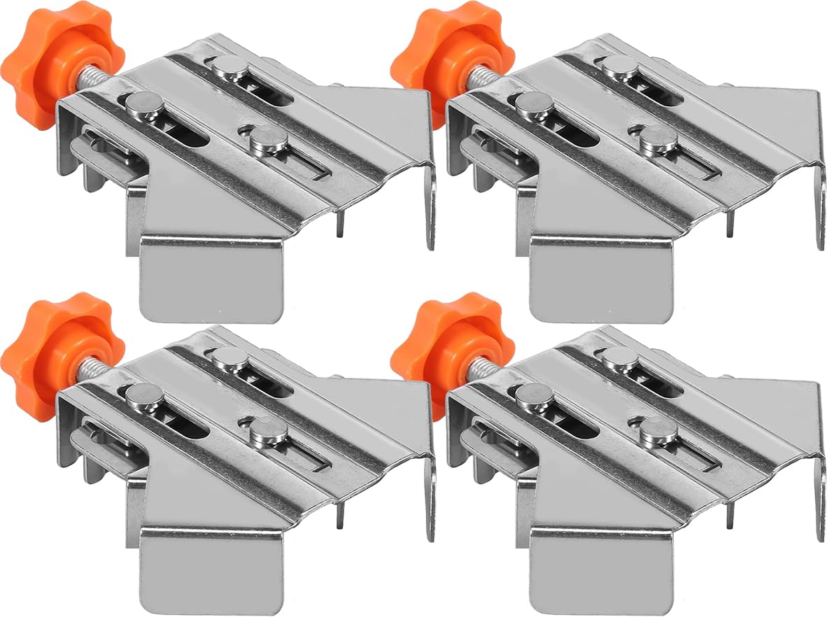 Jolof Store 90 Degree Corner Clamps for Woodworking - 4 Piece Set