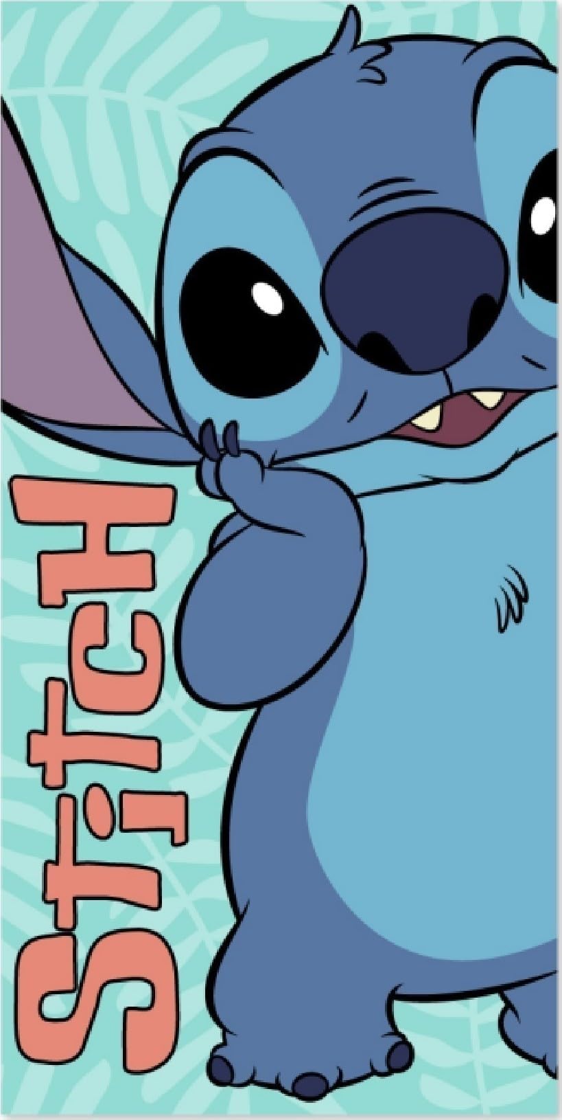 Disney Lilo & Stitch Beach and Bath Towel - 100% Polyester - 70x140cm