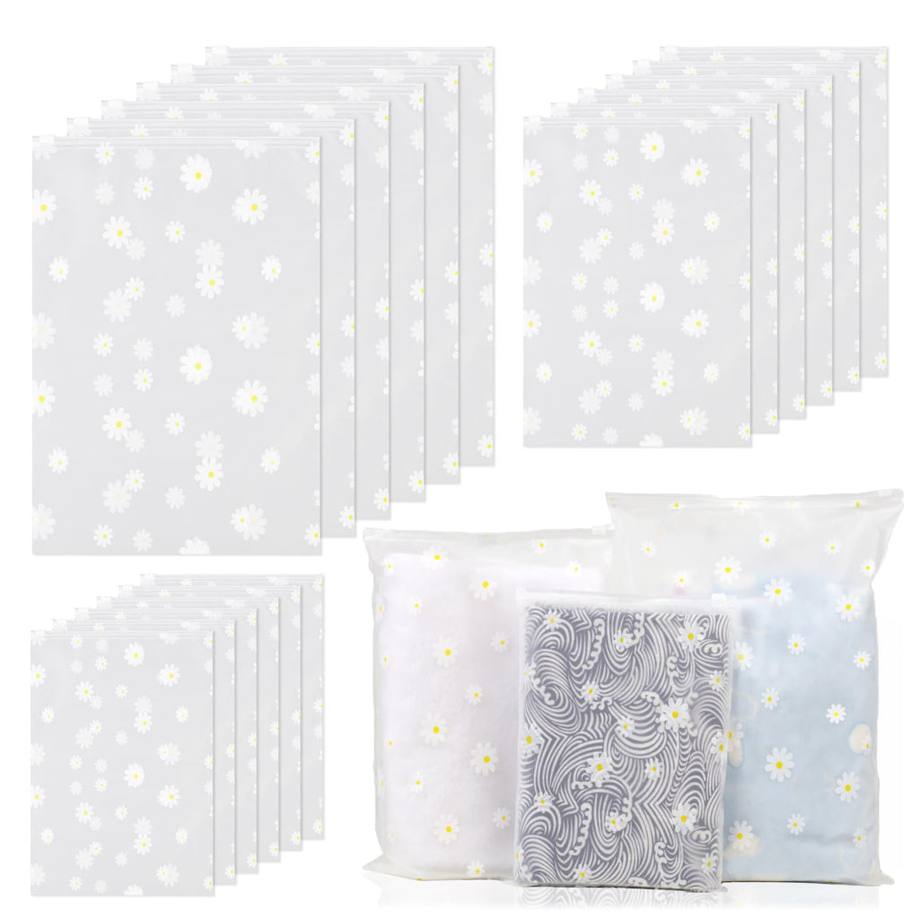 Deepton 18 Pcs Reusable Zip Lock Clothes Bags, Ziplock Bags for Clothes - image 1