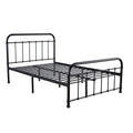 Black Metal Platform Bed Frame | 4ft Small Double
