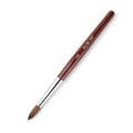 KADS Kolinsky Sable Acrylic Nail Art Brush - Size 12 Rosewood Handle