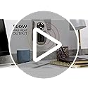 Russell Hobbs 500W Ceramic Plug-In Heater | Portable Space Heater - White