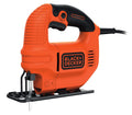 BLACK+DECKER 400W Compact Jigsaw Power Tool with Blade & Kitbox