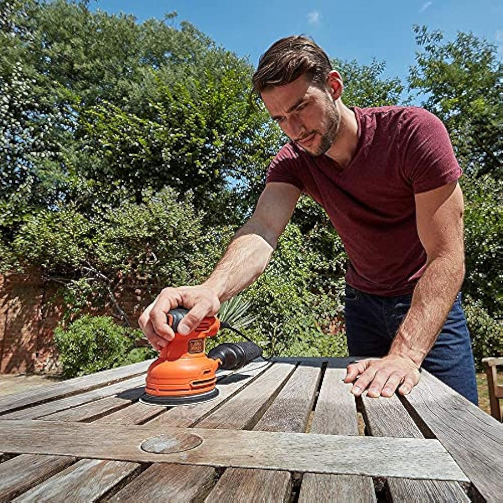 Black+Decker 230W Random Orbit Sander for Wood & Metal |