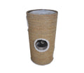 Dehner Tassilo Cat Scratching Barrel – 2-Level Sisal Tower, 36x70cm