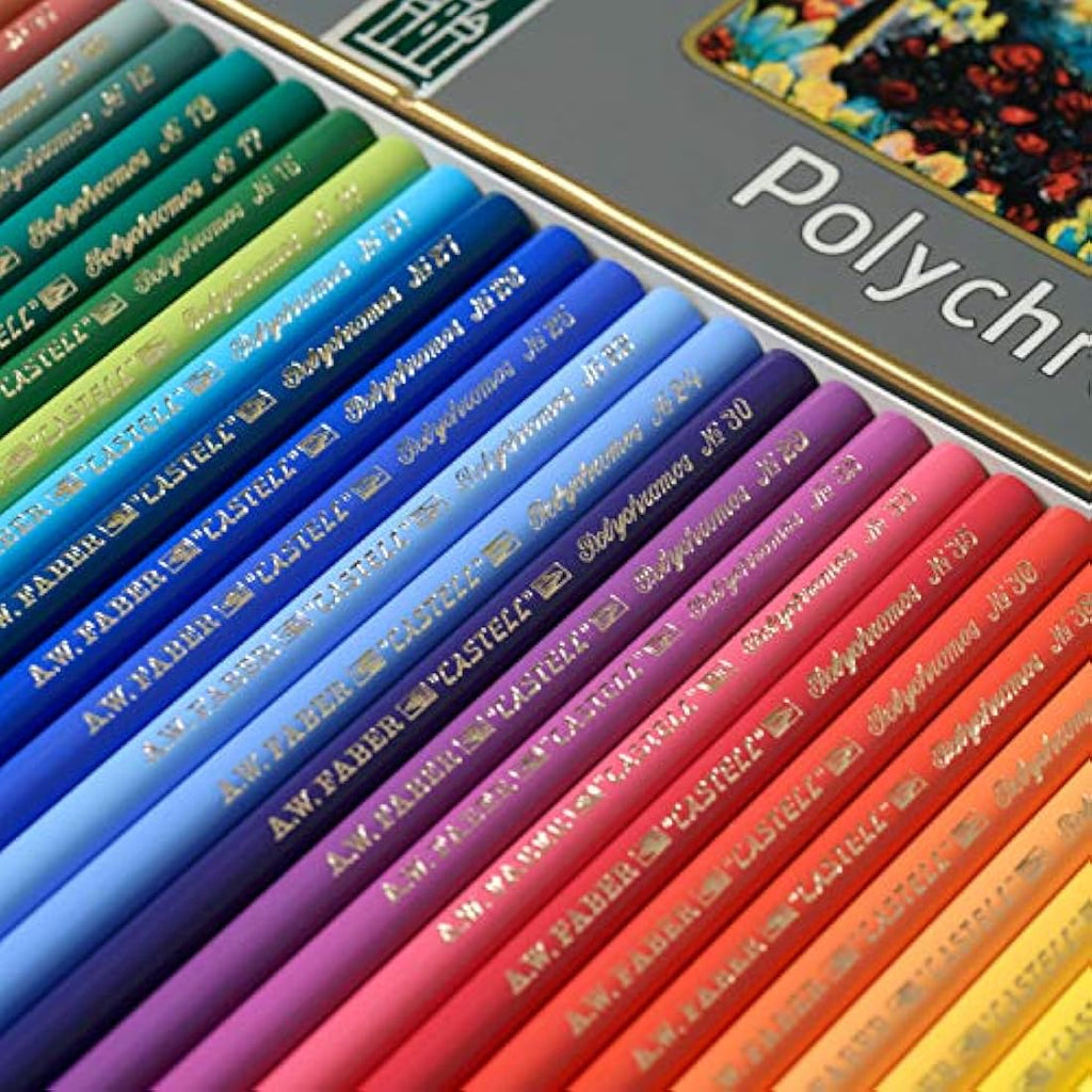 Faber-Castell Polychromos Artists' Pencils – 111th Anniversary Tin of 24
