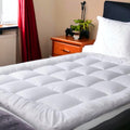 Jolof Store 4ft Small Double Mattress Topper | 10cm Thick Microfiber