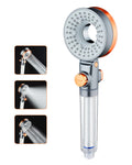 Filtered Shower Head for Hard Water | 3 Modes Handheld