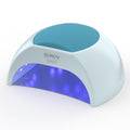 SUNUV UV LED Nail Lamp - Professional Gel Nail Dryer with 4 Timers, Blue