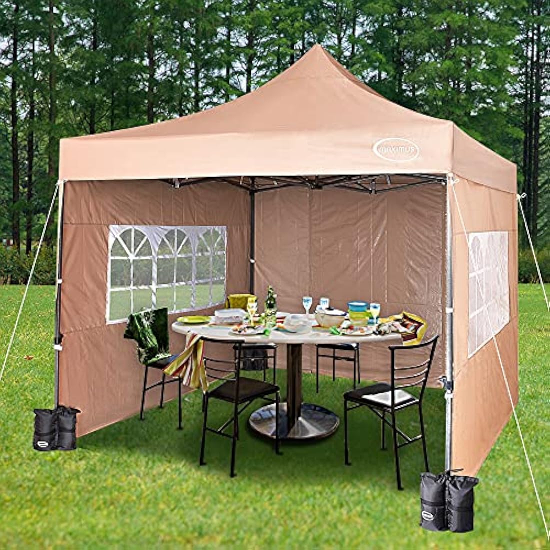 Maximus 3x3m Heavy Duty Pop Up Gazebo – Waterproof Commercial Market Stall