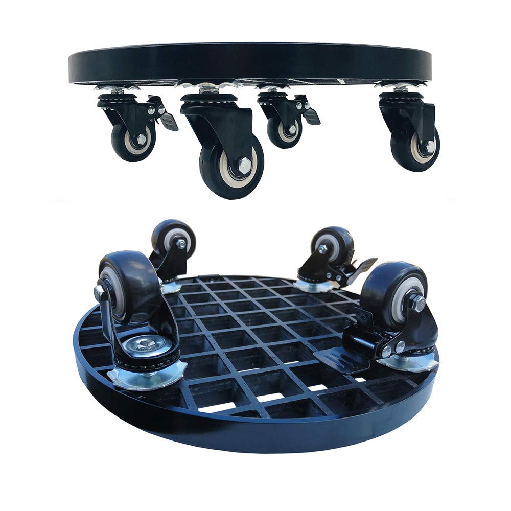 Xedragony 13 Inch Heavy Duty Plant Caddy with Locking Wheels – 450 Lbs