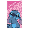 Disney Lilo & Stitch Beach and Bath Towel – 100% Polyester, 70x140cm