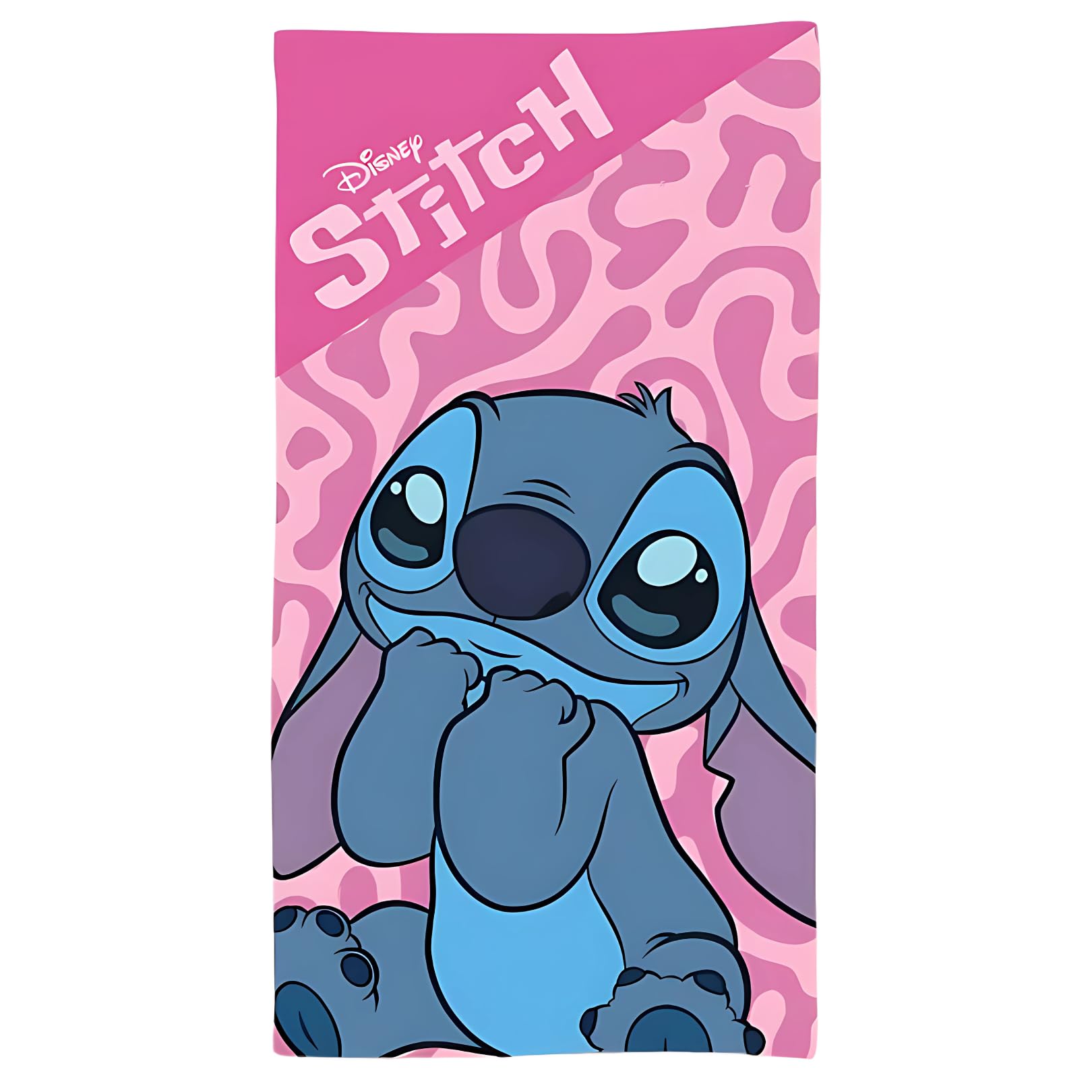 Disney Lilo & Stitch Beach and Bath Towel – 100% Polyester, 70x140cm
