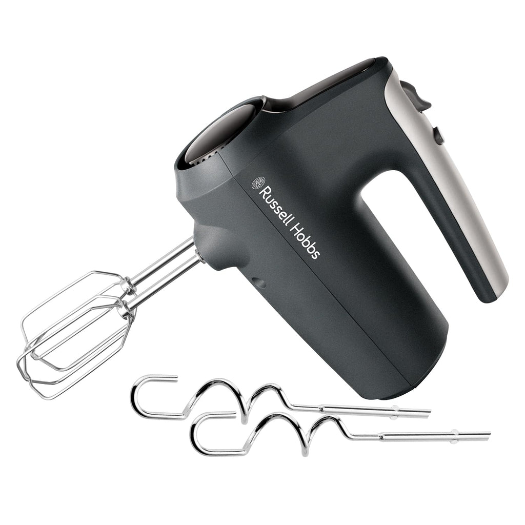 Russell Hobbs Hand Mixer | 5-Speed Electric Whisk in Matte Charcoal