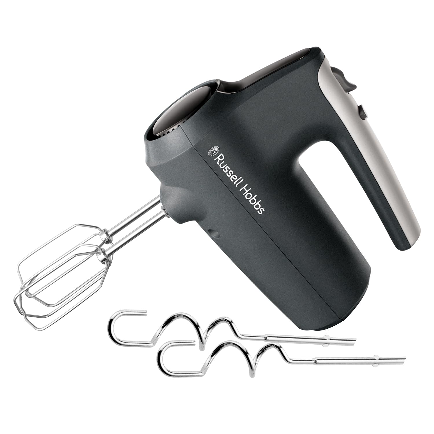 Russell Hobbs Hand Mixer | 5-Speed Electric Whisk in Matte Charcoal