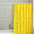 Yellow Starfish Shower Curtain – Extra Wide Waterproof Polyester