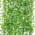 CQURE 48Pcs Artificial Ivy Garland Vines | 336Ft UV Resistant Fake Plants