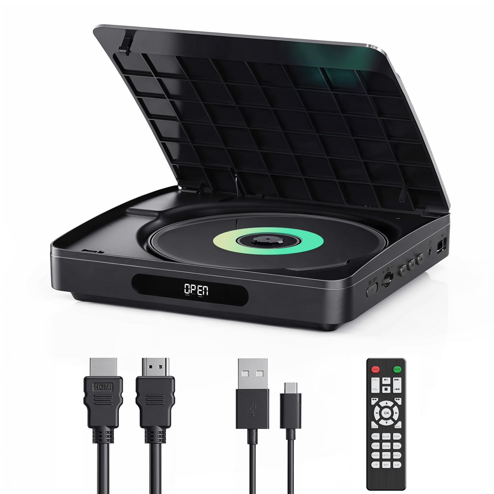 Yoton Multi Region DVD Player for TV | Full HD HDMI Media Player