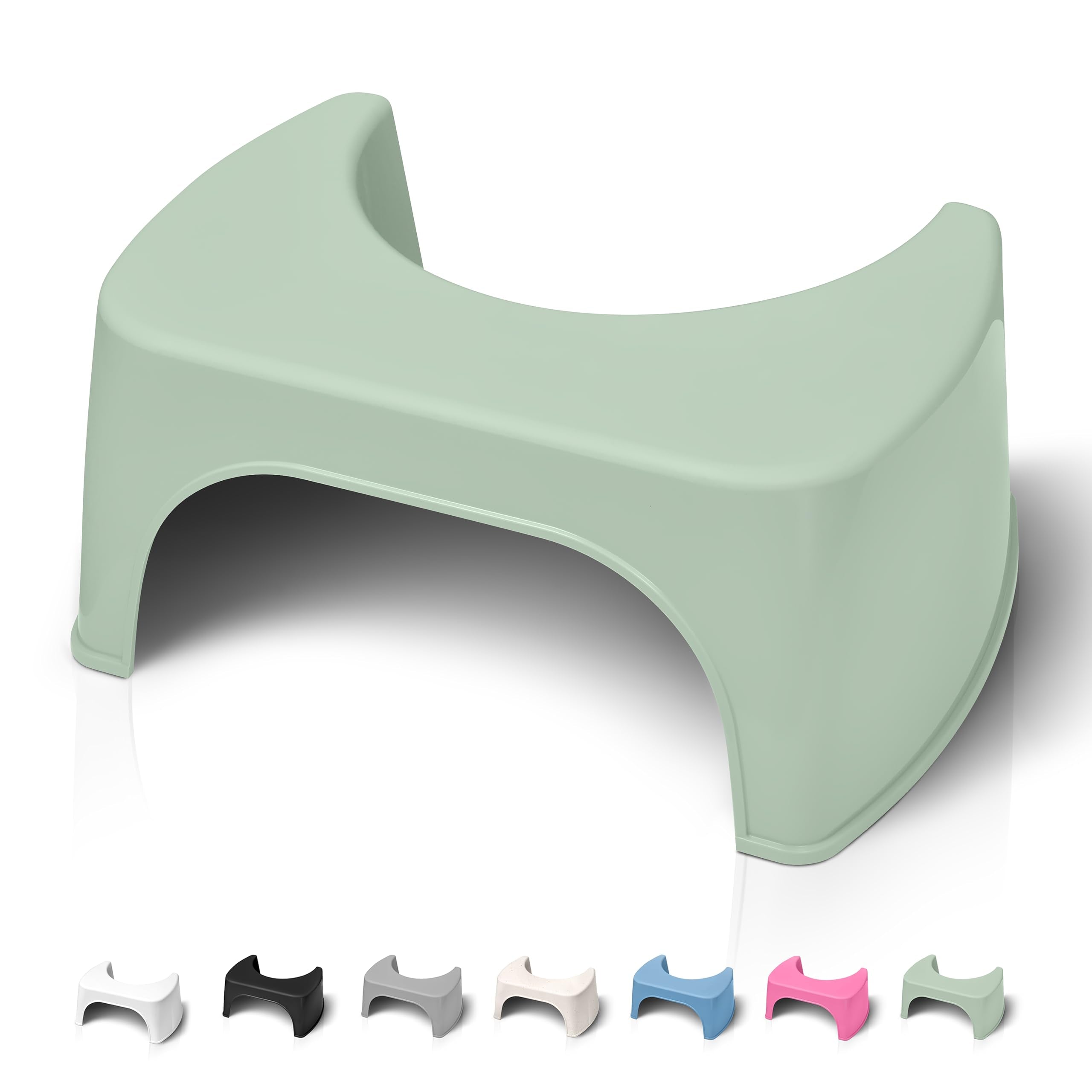 Toilet Stool – Green Recycled Plastic Squatting Step