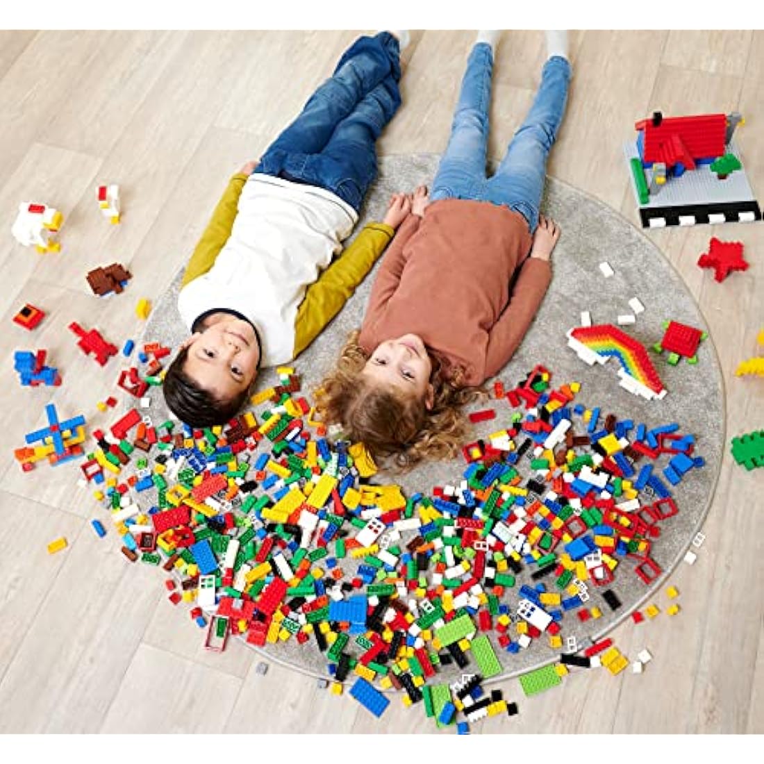 Simba Blox 500 Building Blocks Bucket | Compatible Construction Set