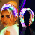 Fashband LED Light Up Headband | Luminous Braided Hair Hoop for Festivals