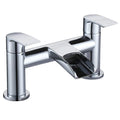 Hapilife Waterfall Bath Mixer Tap | Modern Chrome Brass Tub Filler