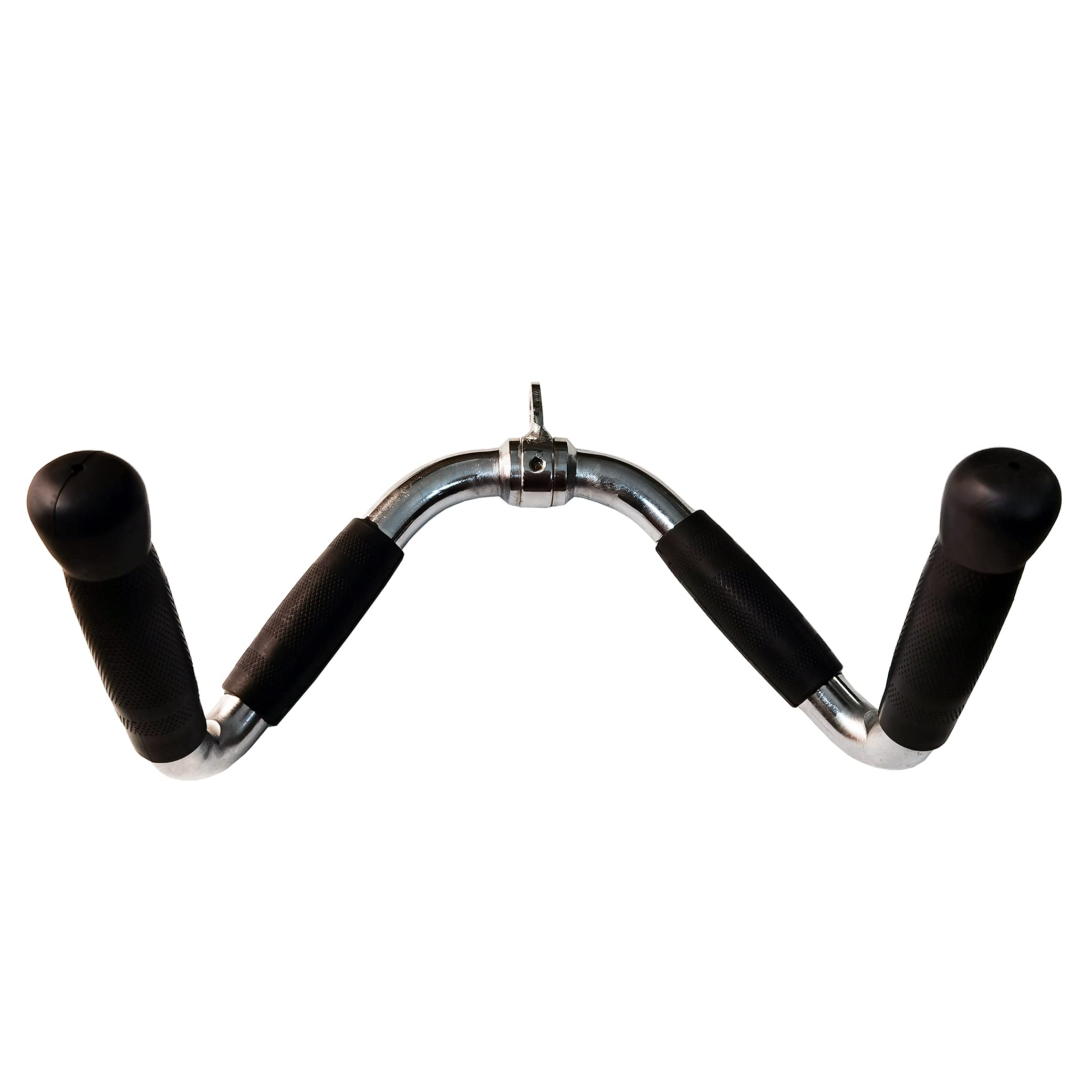 Jolof Store Revolving Straight Bar Cable Attachment with Rubber Grips
