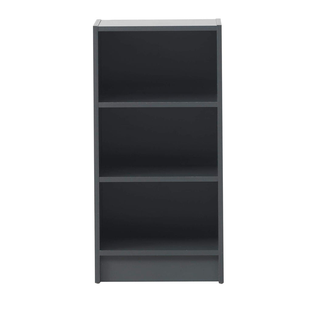Timber Art Design UK 3 Tier Bookcase Storage Open Floor Mount Industrial Rack Display Shelving Organiser Cubes Unit For Living Room, Office - image 3