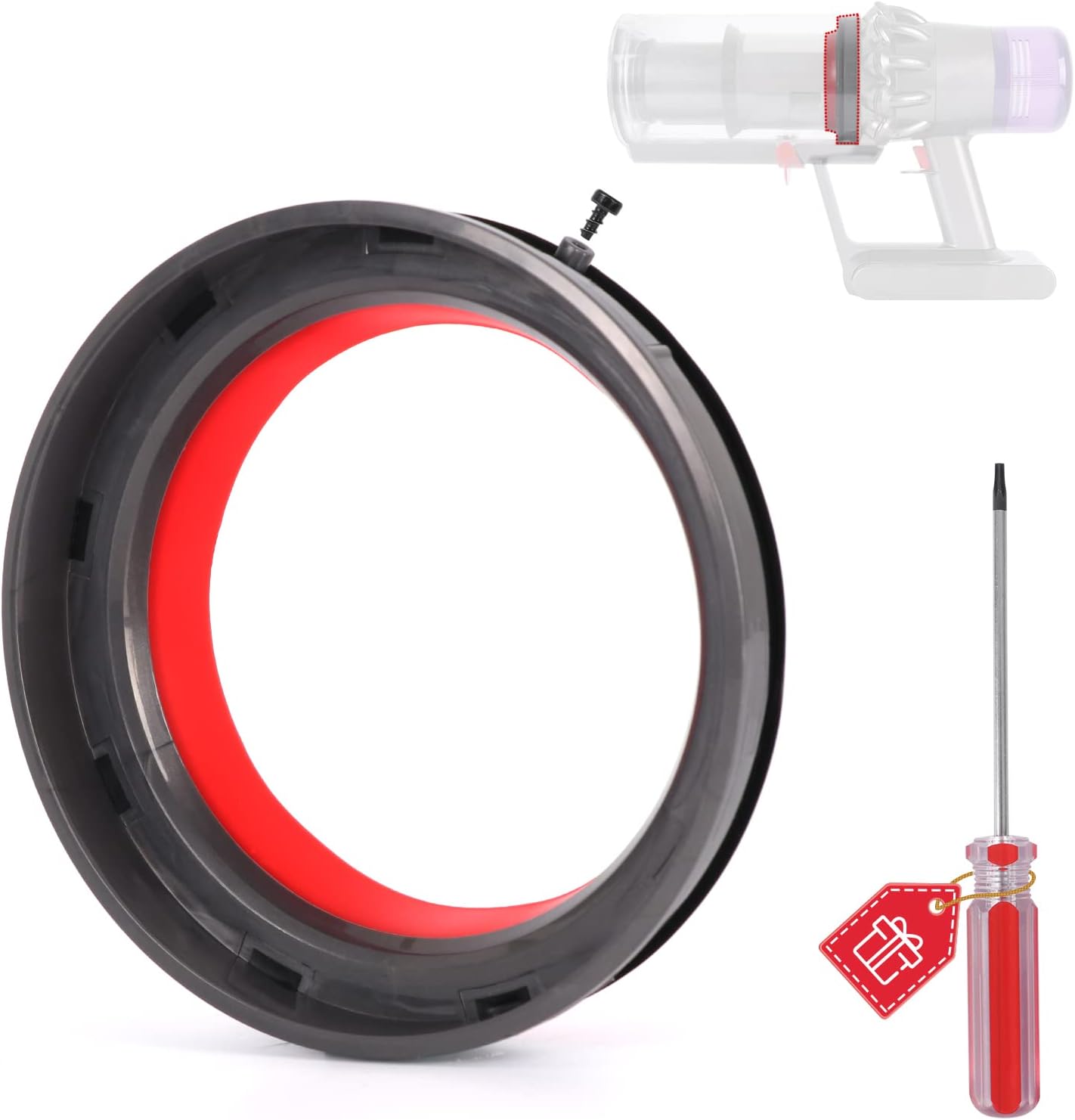 WYWY Dust Bin Sealing Ring for Dyson V11 V15 SV14 SV15 SV22 Vacuums