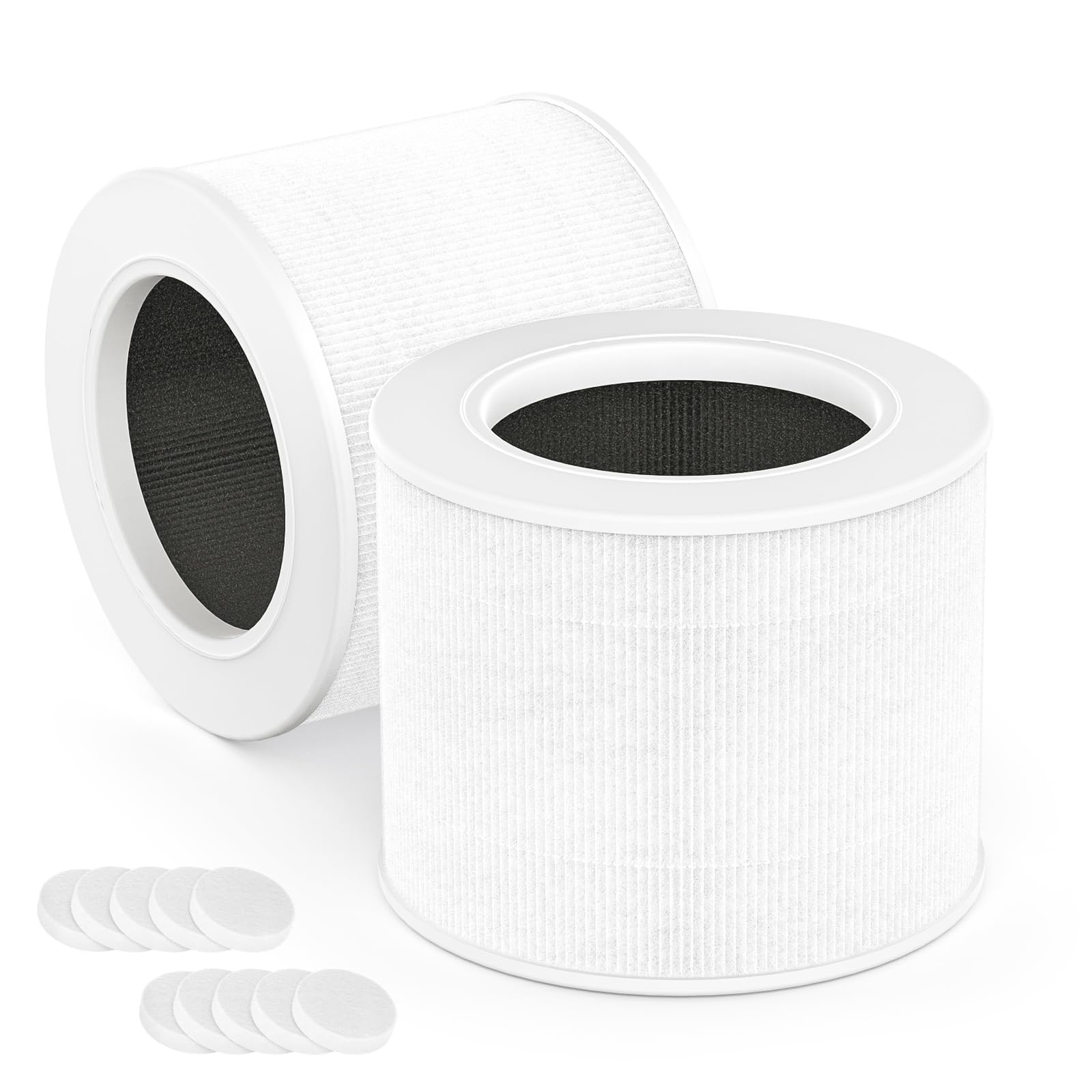 Levoit Core Mini Replacement Filter | 2-Pack H13 True HEPA 3-in-1