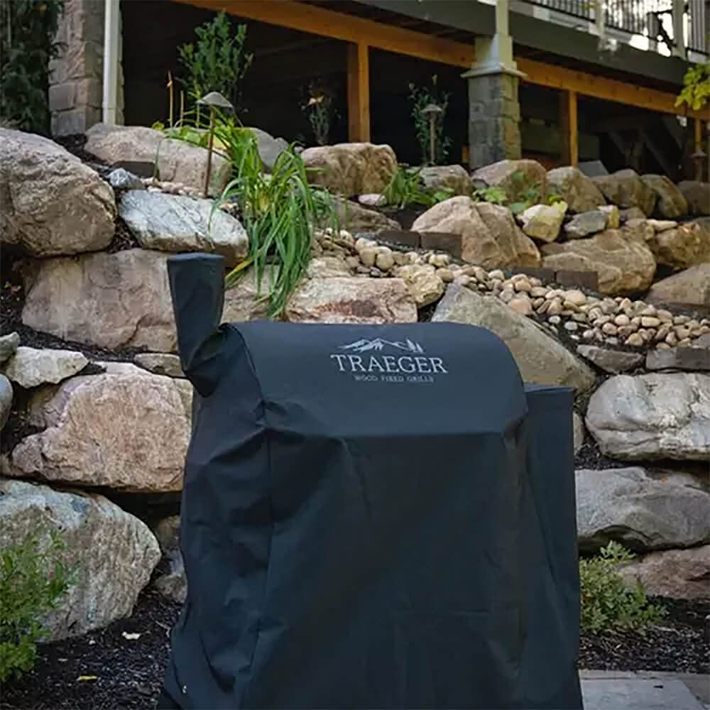 Traeger Pro 780 Grill Cover – Heavy-Duty All-Weather Protection, Black