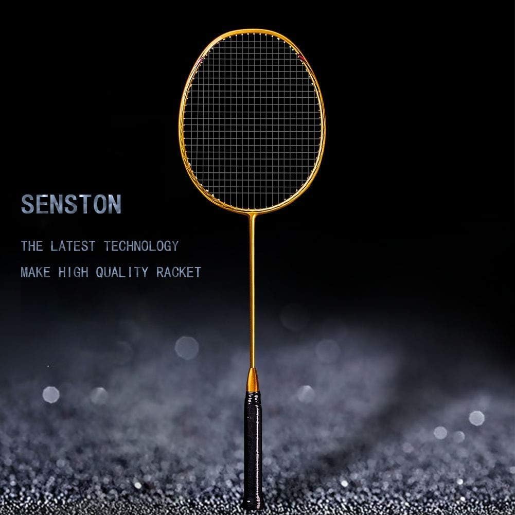 Senston N80 Carbon Fiber Badminton Racket | Lightweight 80g with Bag