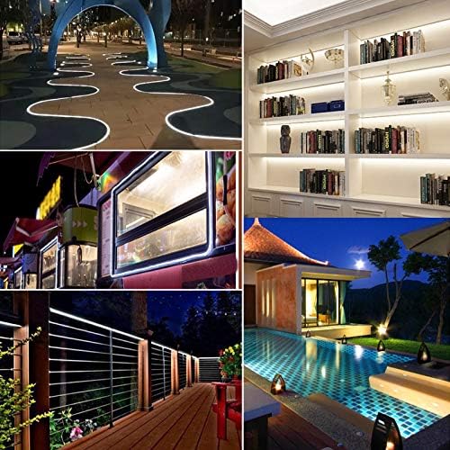 Jolof Store Solar LED Strip Lights – 180 LED Waterproof Outdoor Rope