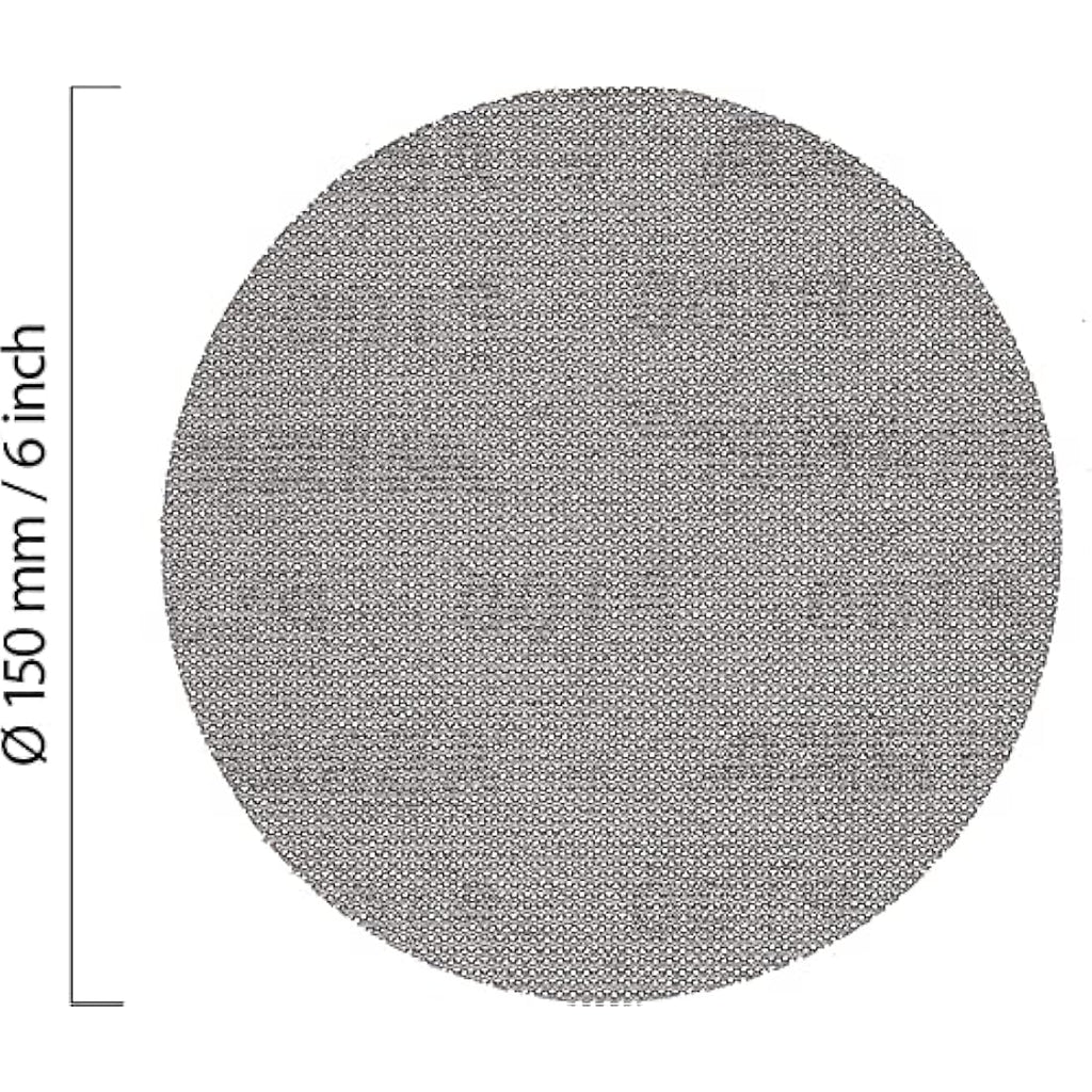 Mirka Abranet 150mm Net Sanding Discs Mix Pack | 35 Pcs | 80-600 Grit